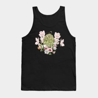 Happy easter, Elegant easter egg Tank Top